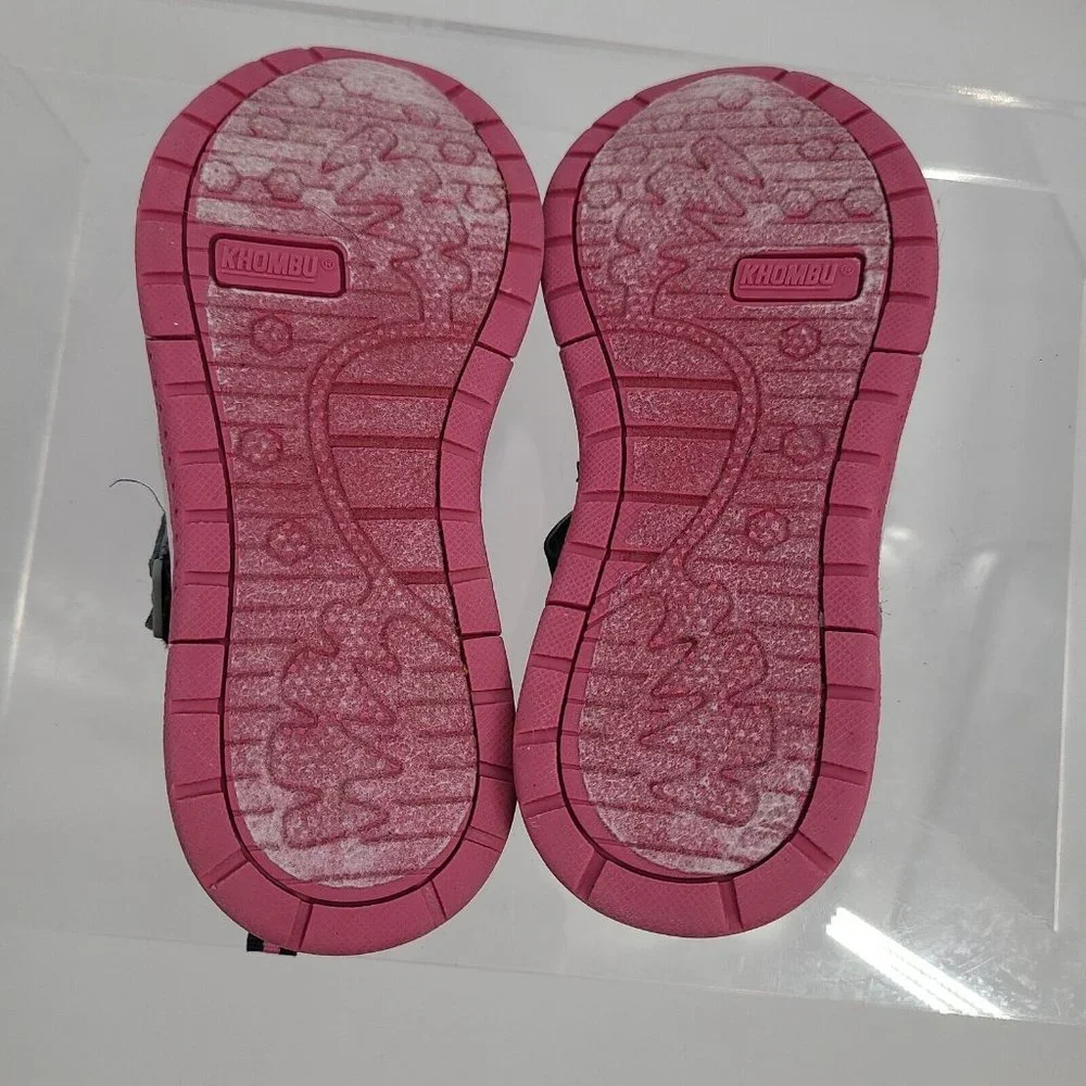 Khombu‎ Skylor Closed Toe Athletic Sandals Navy/Pink 277041 Girls Youth Size 1
